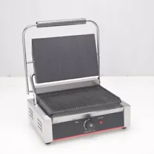 90% New Commercial Panini Press Sandwich Maker Grill Griddle Machine Restaurant