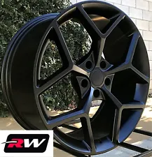 (2)20 x10" (2) 20 x11" inch Chevy Camaro Z28 OEM Replica Wheels Satin Black Rims (For: Camaro Z/28)