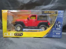 Jada Die-Cast Dub City Off-Road Series 2007 Jeep Wrangler 1:24 Scale