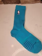 NBA Authentics Jordan Charlotte Hornets Mid Calf Socks Large. Worn Once