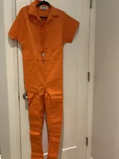 Authentic Bob Barker Orange Prison Uniform Small