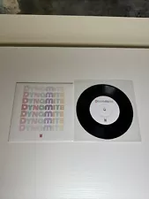 BTS Official Dynamite Vinyl 7" LP Limited Edition K-Pop