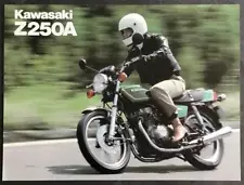 KAWASAKI Z250A MOTORCYCLE Sales Brochure For 1979 #P/N 99943-1016 EUR-E