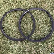 Kenda Happy Medium DTC 700x40c Folding Gravel Bike Tires. Set Of TWO. USED.