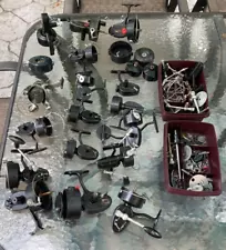 Large Lot of Fishing Reel Parts