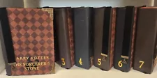 Harry Potter Books 1-7 Collectible - one of a kind rebound