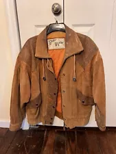 Vintage EAST WEST Musical Instrument Co Leather Jacket Large