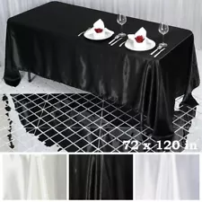 cheap satin tablecloths for sale