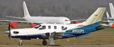 Socata TBM 900 Turboprop Executive Transport Aircraft Wood Model Free Shipping