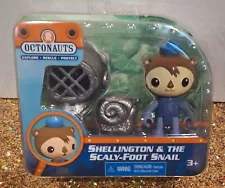 OCTONAUTS SHELLINGTON AND THE SCALY-FOOT SNAIL - NEW - GREAT FOR GIFT!