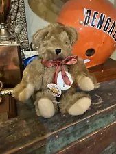 English Teddy Bear Company Hand Made Jointed 10” Teddy Bear