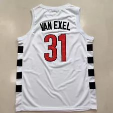 Throwback Nick Van Exel #31 Basketball Jerseys Mad Nick the Quick Jerseys Sewn