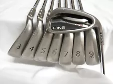 Used Ping G25 Black Dot Iron Set 3-PW CFS Regular Flex Steel Shafts G 25