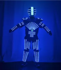 LED Robot Costume Clothing Robots Suit Multicolor For DJ Traje Party Show Glow