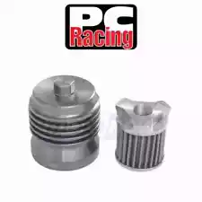 PC Racing FLO Spin On Stainless Steel Oil Filter for 2016-2018 Yamaha SRX120 vs (For: Yamaha SRX120)