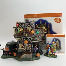 Dept 56 The Candy Cauldron 54609 Getting Candy For Halloween 54716 (Video) READ