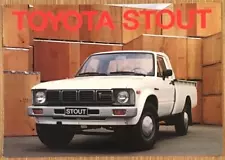 TOYOTA STOUT Sales Brochure AUG 1981 #RK/E8108 77744/8,500