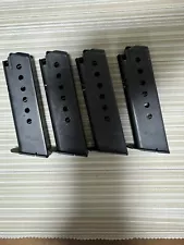 FOUR LOT Sig Sauer P220 Magazines 45ACP Factory Zipper back 7 Round Germany made