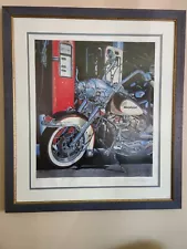 Scott Jacobs "Pumping Iron" Limited Edition 289/1800 Signed Framed 37 x 41