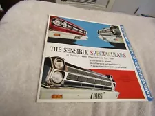 Vintage 1965 American Motors AMC Rambler Classic Ambassador Sales Brochure NOS