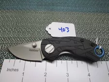 #403 Black Kershaw 1180 AfterEffect LinerLock Knife