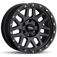 17" inch RockTrix RT110 17x9 -12 Black Wheel 6x135 Rim 87.1mm Bore for 04+ F150