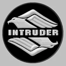 SUZUKI INTRUDER EMBROIDERED PATCH IRON/SEW ON ~3" MOTORCYCLES CRUISER EAGLE BOSS