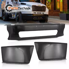 For Freightliner M2 106/112 Bussiness Class 2003-2021 Front Bumper Steel Black (For: 2021 Freightliner M2 106)