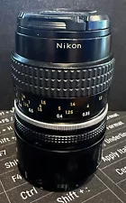 Nikon AI-S 55mm f2.8 Micro-Nikkor Macro Lens + PK-13 Tube Extension