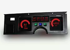 1984-1989 C4 Corvette Digital Dash Panel Red LED Gauges Lifetime Warranty