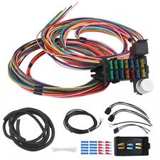 14 Circuit Wiring Harness Universal For Chevy Ford Chrysler Mopar Muscle Car