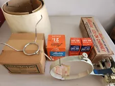 NOS IN Box Aladdin B-400 Railroad Caboose Kerosene Oil Lamp Wall Bracket Kit 21c