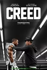 CREED MOVIE POSTER DS Advance Style 27x40 MICHAEL B JORDAN From BLACK PANTHER