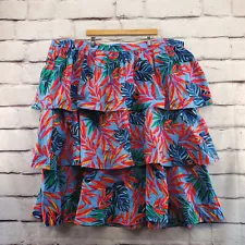 TABITHA BROWN For Target Skirt Womens 4X Pull On Elastic Waist Midi Tiered