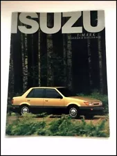 1987 Isuzu I-Mark Original Car Sales Brochure Catalog