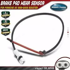 2Pcs Front & Rear Disc Brake Pad Wear Sensor for Porsche 911 1999-2008 Boxster