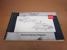 1989 GMC S-15 pickup S-15 Jimmy electrical wiring diagram shop service manual (For: GMC S15 Jimmy)