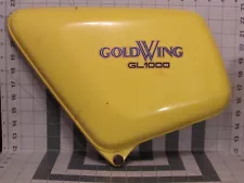 1975-1979 Honda GL1000 Goldwing Left Side Battery Cover OEM, CRACKED!