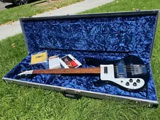 2018 Rickenbacker 4003S Left Handed Jetglo Black Bass Guitar