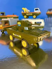 VINTAGE 1969 5x TRIANG MINI HI-WAY MILITARY SERIES AMPHIBIOUS ARMOURED TOW TRUCK