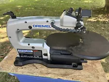 Dremel Variable Speed Scroll Jig Table Saw Reciprocating Model 1680 W/Manual