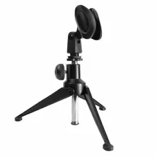 Adjustable Tabletop Mic Stand Portable Foldable Desktop Tripod Microphone Stand