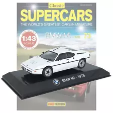 Panini Supercars Collection 73 - BMW M1 1978 with Magazine