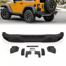 Rear Bumper For Jeep Wrangler JK 2007-2018 Rubicon 10th Anniversary Style 07-18