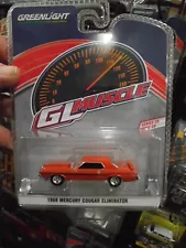 Greenlight 1/64 Muscle 1969 mercury cougar eliminator orange NIB