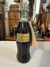 This Sale Is For (1) 1993 Carrollton Ga Pilot Club 8oz Coca Cola Bottle.