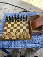 Antique 1920’s Staunton Wood Chess Set