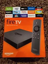 Amazon Fire TV With 4K Ultra HD 2nd Generation 1080p HD New In Box 2nd Gen