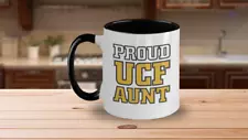 Proud UCF Aunt Coffee Cup, For Auntie, Central Florida Mug Graduation Gifts Fro