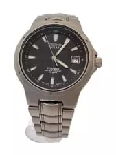 SEIKO/Watch/Analog/Titanium/BLK/SLV/Titanium//